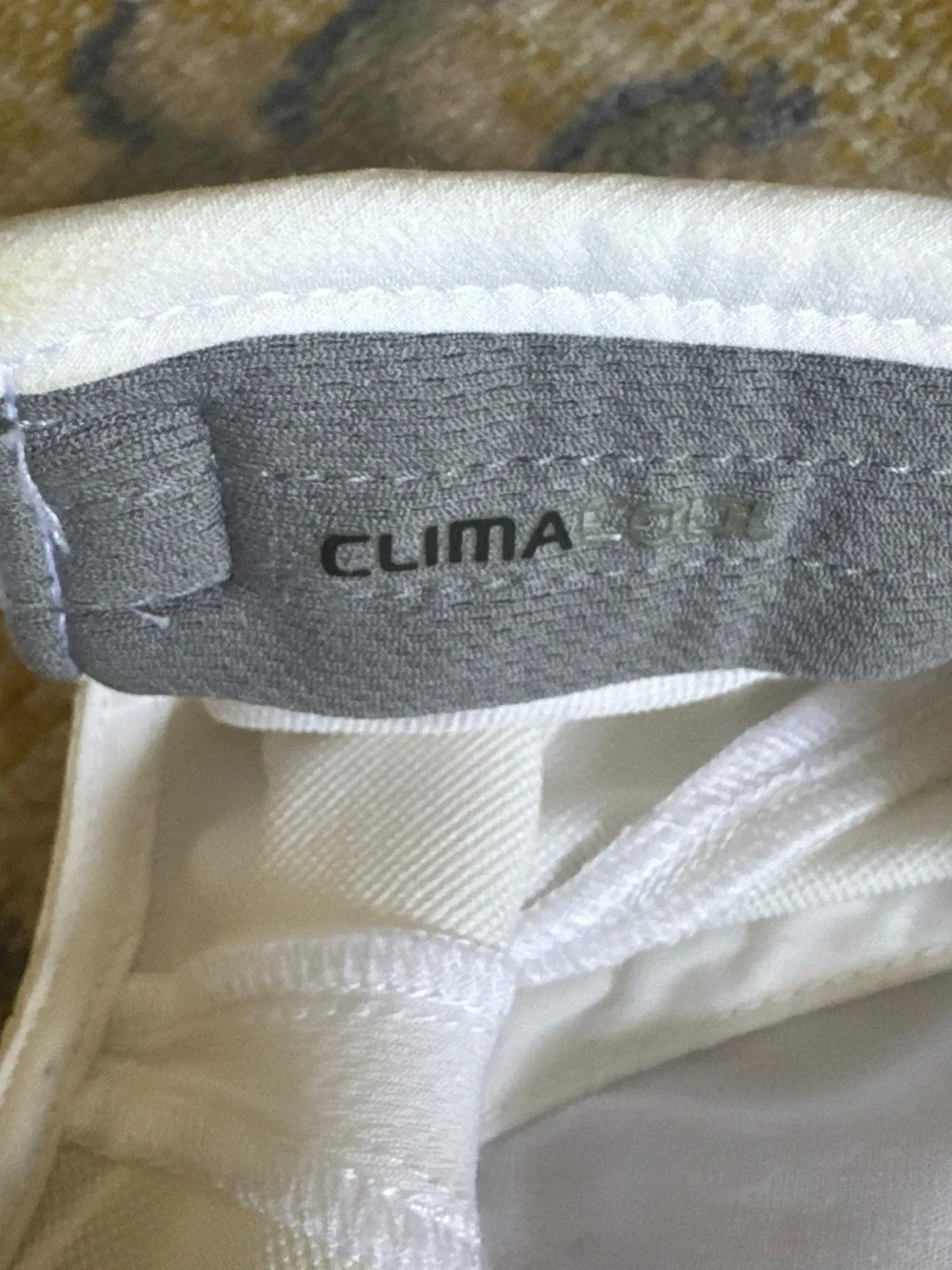 adidas White Cap with Black Logo
